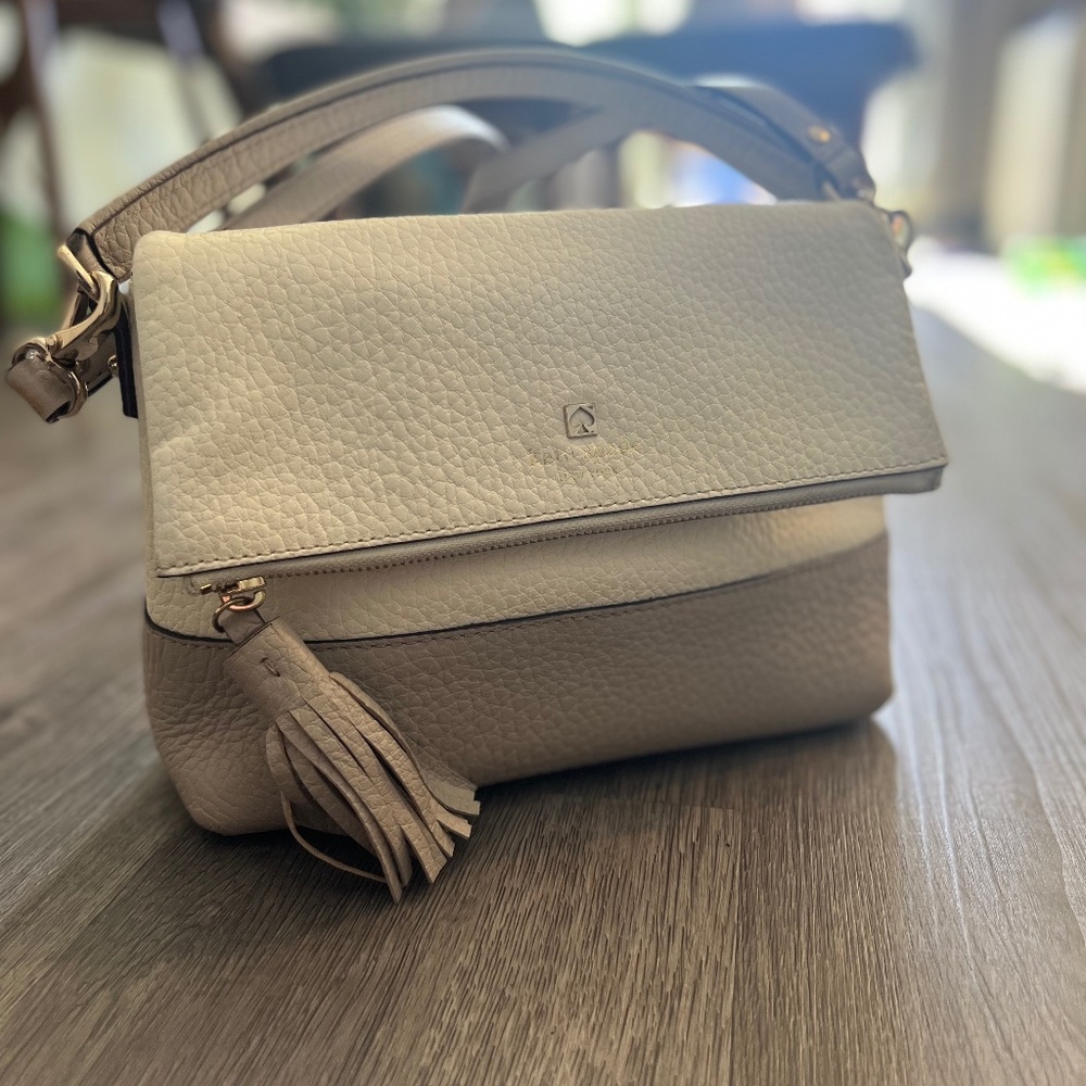 Kate Spade Cross Body Bag  (Taupe/Crème color)